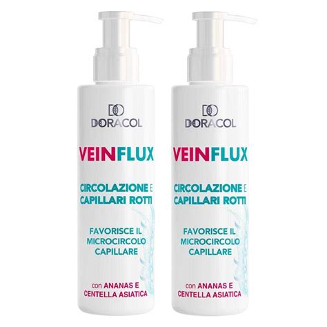 Vein Flux Gel Veinflux 2X1 Crema Per Capillari Rotti E Vene Varicose