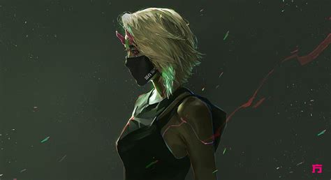 1920x1080px 1080p Free Download Sci Fi Cyberpunk Blonde Girl