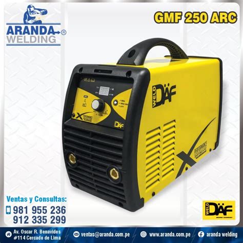 MAQUINA DE SOLDAR WELD DAF GMF 250 ARC ARANDA WELDING Premium