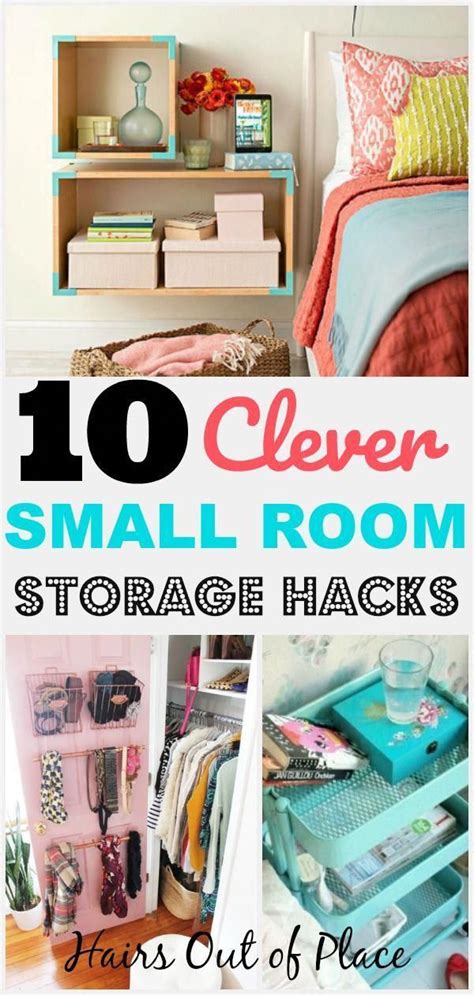 10 Bedroom Organization Hacks Thatll Keep Your Small Space Tidy Small Room Storage Small