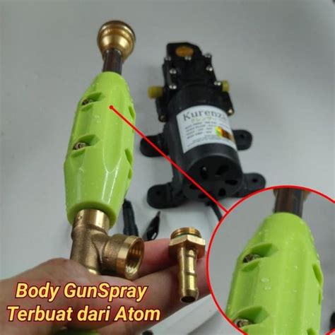 Jual Paket Mesin Psi Gun Nepel Dinamo Sprayer Water Pump Dc Di