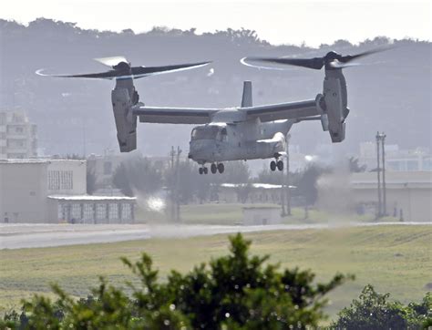 Osprey Crash Landing In Okinawa Caused By Weather Human Error Us