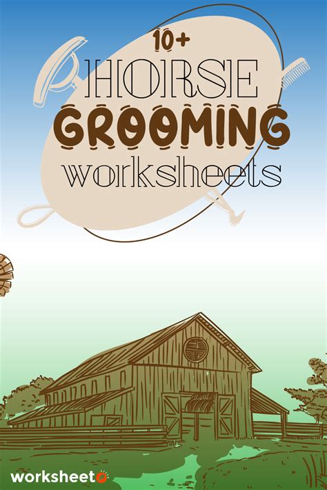 15 Horse Grooming Worksheets - Free PDF at worksheeto.com