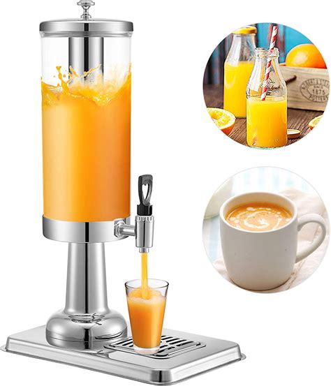 Vevor Buffet Juice Dispenser With Single Tank 8l 2 1 Gallon Cold Drink Dispenser Heavy Duty Cold