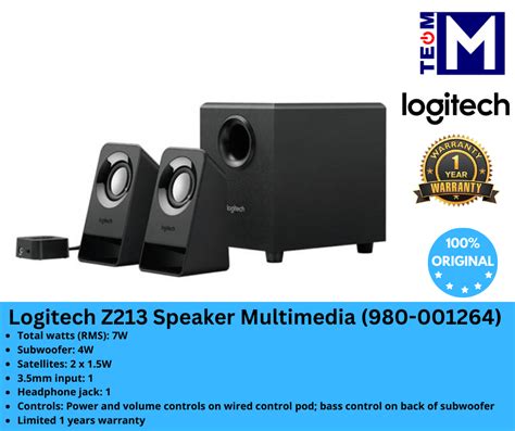 Logitech Z Compact Speaker System