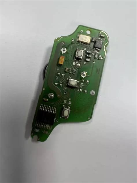 X Peugeot Citroen Button Remote Flip Key Circuit Board Pcb