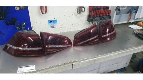 Set Of Taillights Left Right Volkswagen Golf VII 2 0 R 4Motion 16V