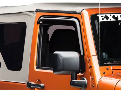 Jeep Wrangler Window Rain Guards