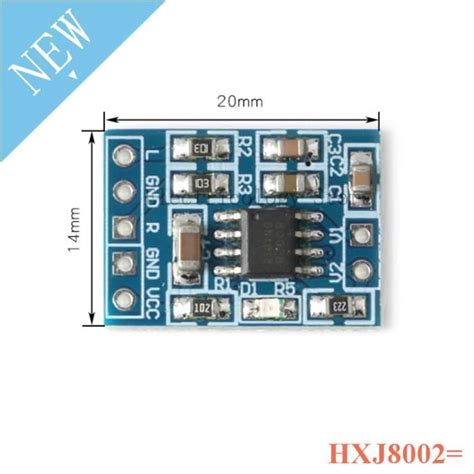 Mini Amplificateur Audio HXJ8002 Panneau De Puissance 3W 5V Canal