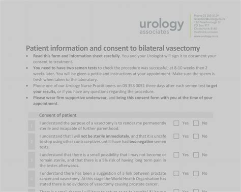 Vasectomy Urology Associates