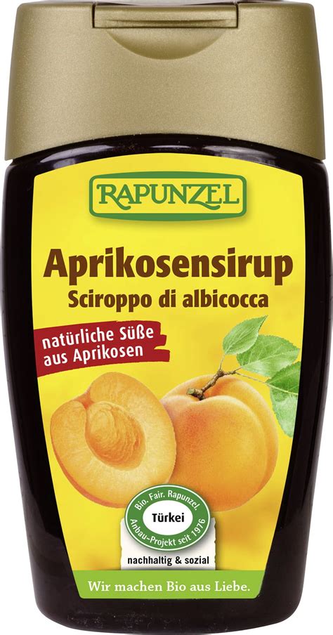 Rapunzel Biologische Abrikozen Siroop 250 G Piccantino Onlineshop