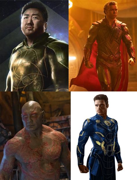 Mcu Fist Fight Thor Vs Adam Warlock Ikaris Drax Gilgamesh Battles