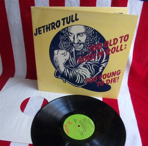 ⭐️ Lp Jethro Tull Too Old Too Rnr Too Young To Die 1vyd Usa 1976 Aukro