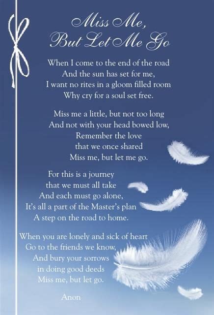 Graveside Bereavement Memorial Cards A Variety You Choose Poem