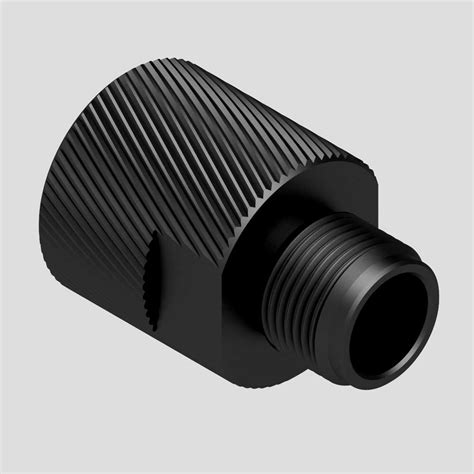 Silencer adapter for 9mm AR - 1/2x36 TPI to thread of your choice