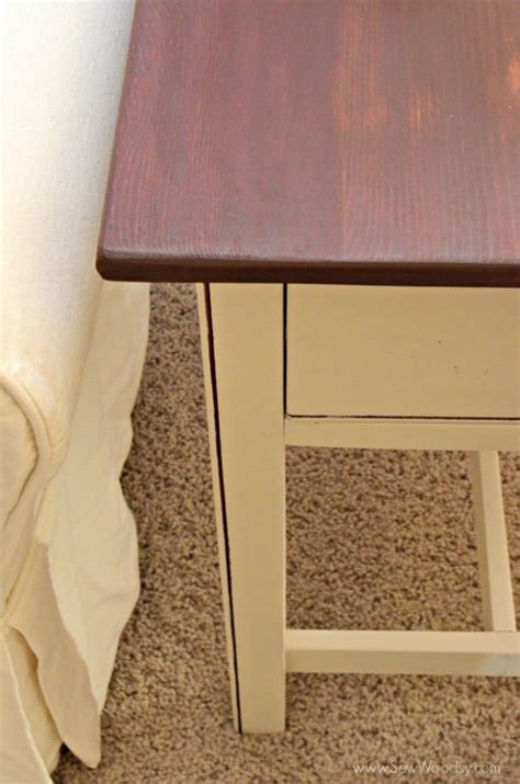 Video How To Refinish An End Table With 3m Diy Sew Woodsy