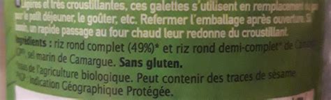 Galettes De Riz De Camargue Primeal G