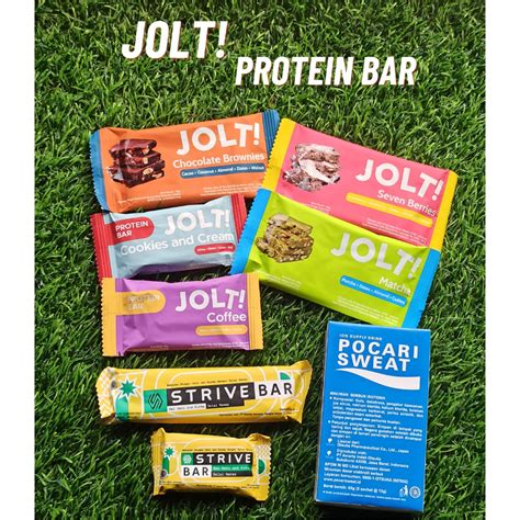 Jual JOLT Protein Energy Bar Cemilan Olahraga Snack Sehat Organic Meal