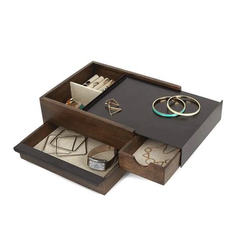 Modern Wood Jewelry Box