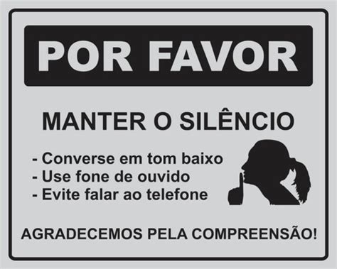 Placas Manter O Silencio Parcelamento Sem Juros