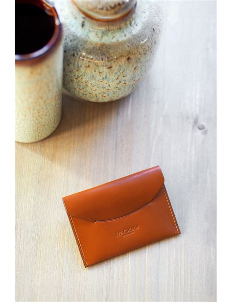 Grained Leather Cards Holder