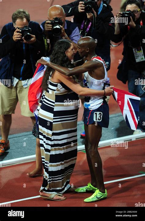 Mo farah wife tania great hi-res stock photography and images - Alamy