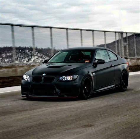 Bmw E92 M3 Matte Black Bmw Bmw M3 Bmw M4