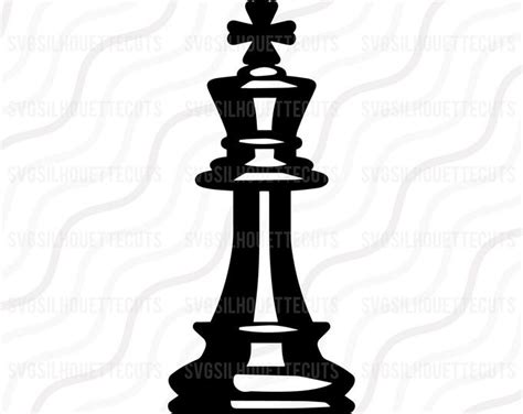 chess king clipart vector graphic svg png jpg eps king piece table top