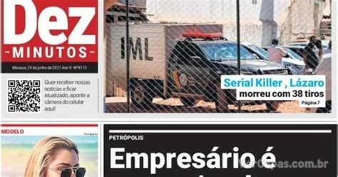 Capa Dez Minutos Edição Terça 29 de Junho de 2021