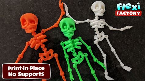 D Printed Flexi Skeleton Youtube