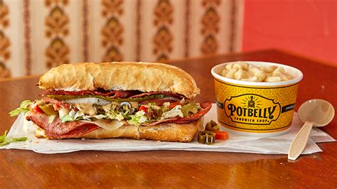 Potbelly Sandwich Shop Menu - Menu Food Price