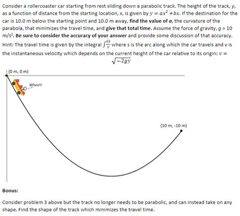 Solved Consider A Rollercoaster Car Starting From Rest Chegg