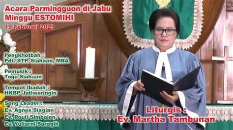 Minggu Estomihi Februari Yesus Sang Raja Yang Mahamulia