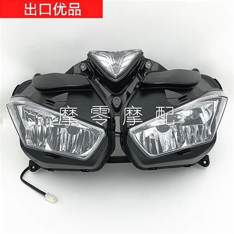 適用於yamaha雅馬哈 Yzf R25 R3 14 18年 改裝前大燈總成 車頭大燈 前大燈moto 蝦皮購物