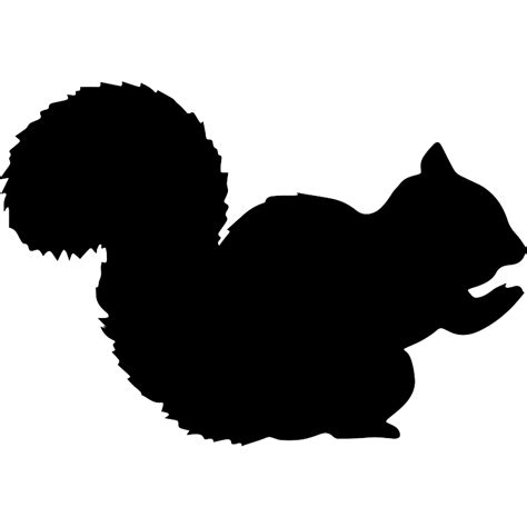 Squirrel Shape Vector SVG Icon - SVG Repo