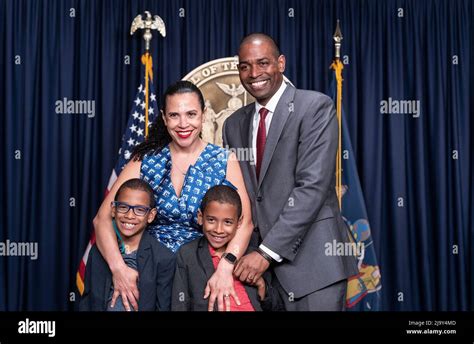 New York, United States. 25th May, 2022. Antonio Delgado sworn in by ...