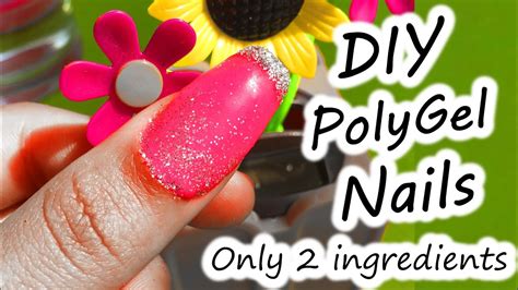 How To Make Polygel At Home Homemade Polygel Nails Diy Polygel Nails