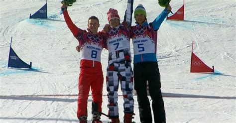 Wild Wins Parallel Giant Slalom Gold Snowboard Sochi