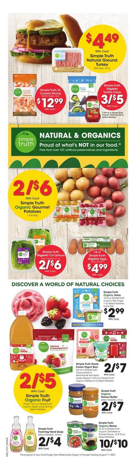 Kroger Weekly Ad Aug 11 – Aug 17, 2021