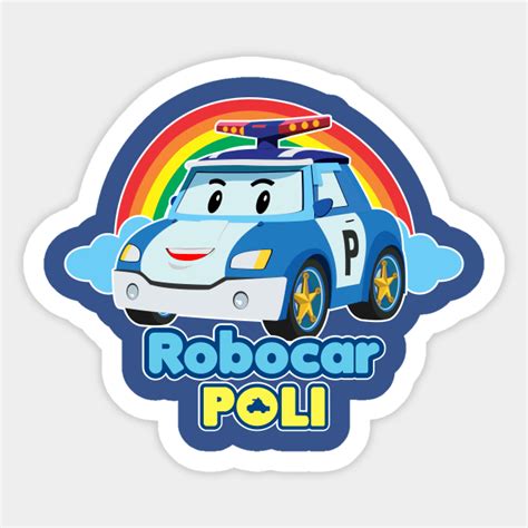 Robocar Poli Robocar Poli Sticker Teepublic