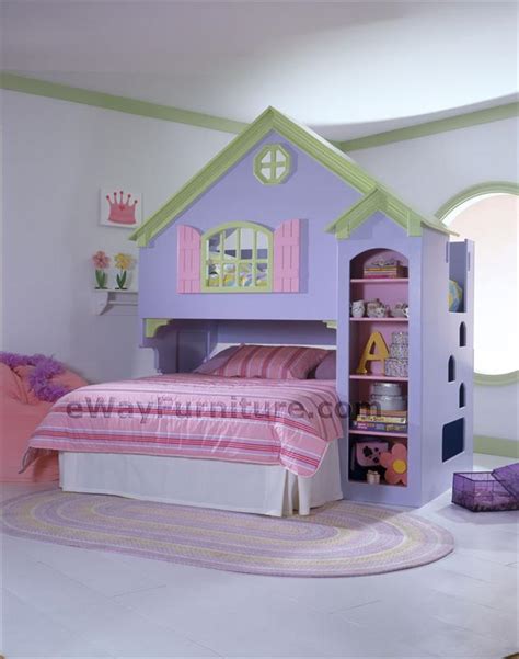 Doll House Loft Bunk Bed Twdh Bd