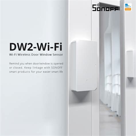 Sensor De Alarme De Portas E Janelas Inteligente Sem Fio Wifi Sonoff