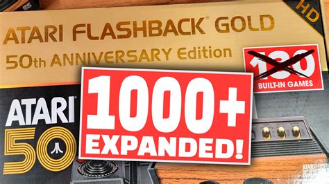 Add Tons Of Games To The Atari Th Anniversary Flashback Gold From