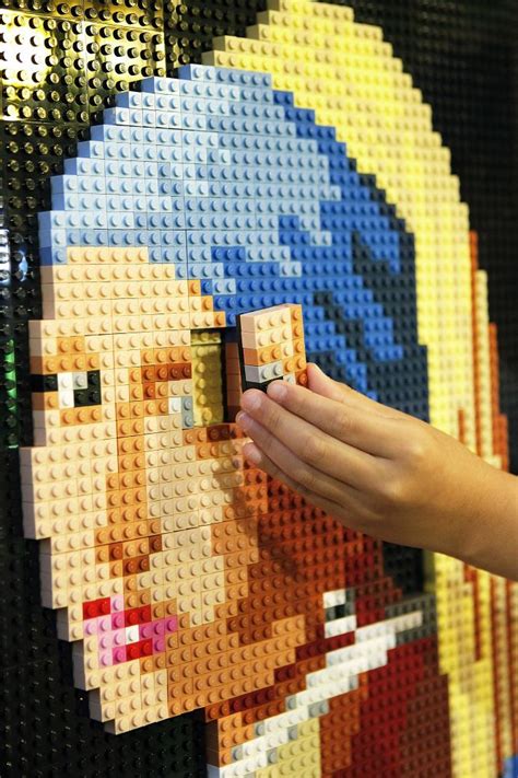 Mosaic Portrait Portrait Painting Legos Pixel Art Lego Wall Art Girl With Pearl Earring