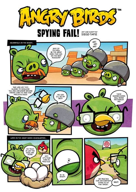 Angry birds comic strips | Angry birds, Angry, Comics