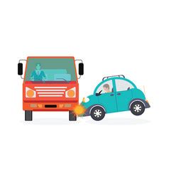 Car Crash Vector Images Over