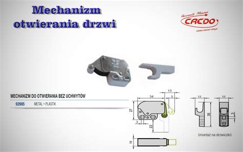 Mechanizm Otwierania Drzwi Meblowych