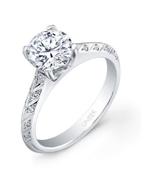 Uneek Fine Jewelry Lvs889 Wedding Ring The Knot