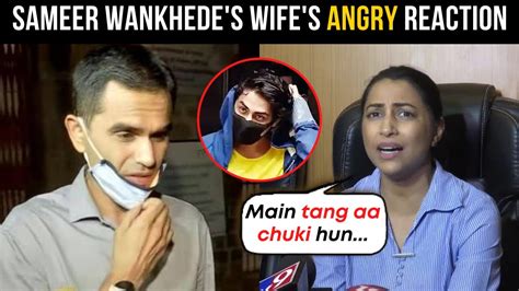 Sameer Wankhedes Wife And Actress Kranti Redkar Reacts To Allegations