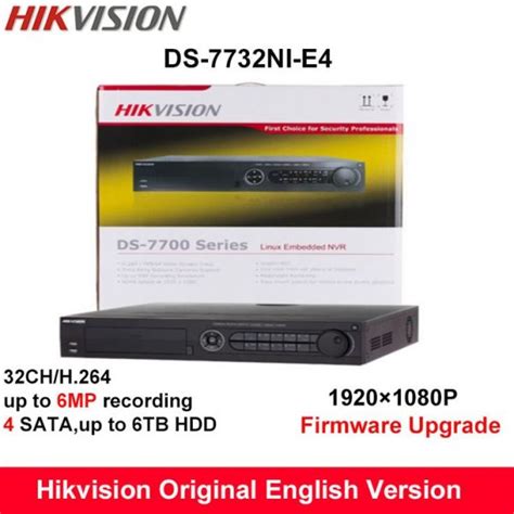 Hikvision NVR DS 7700NI E4 Network Video Recorder Tech Nuggets